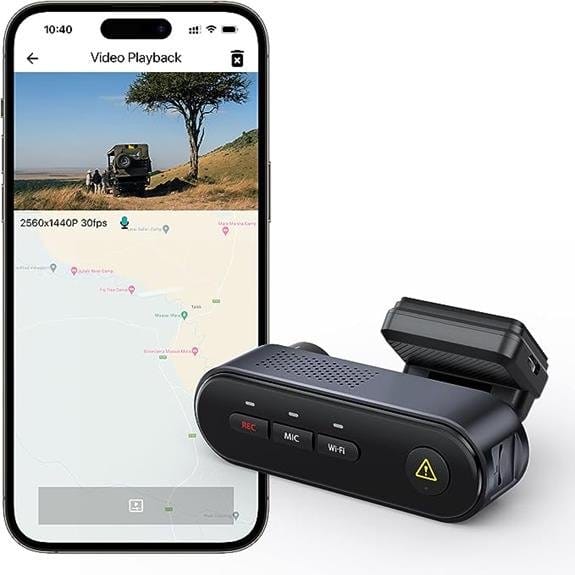 compact and reliable dash cam