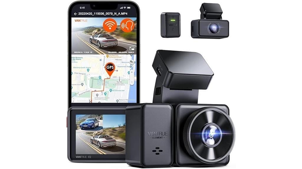 high quality dash cam features