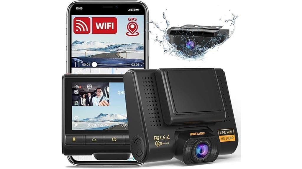 high quality dual dash camera